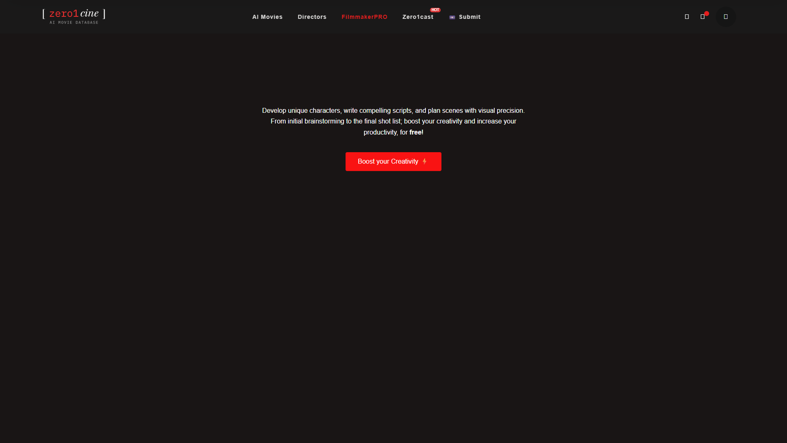 FilmmakerPRO — интерфейс нейросети FilmmakerPRO — интерфейс нейросети