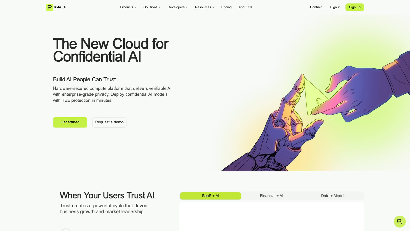 Phala Cloud — интерфейс нейросети Phala Cloud — интерфейс нейросети