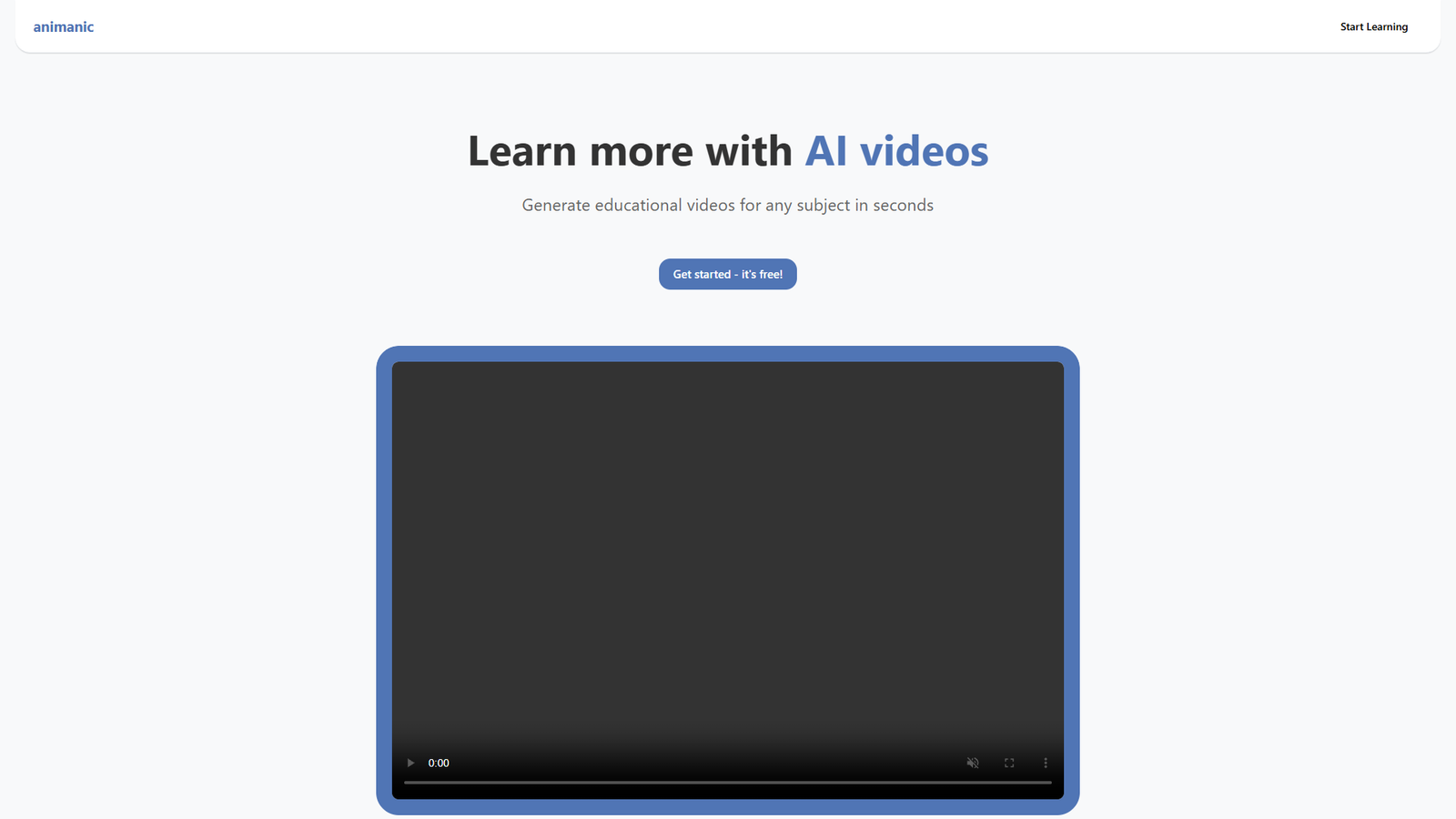 Animanic — интерфейс нейросети Animanic — интерфейс нейросети