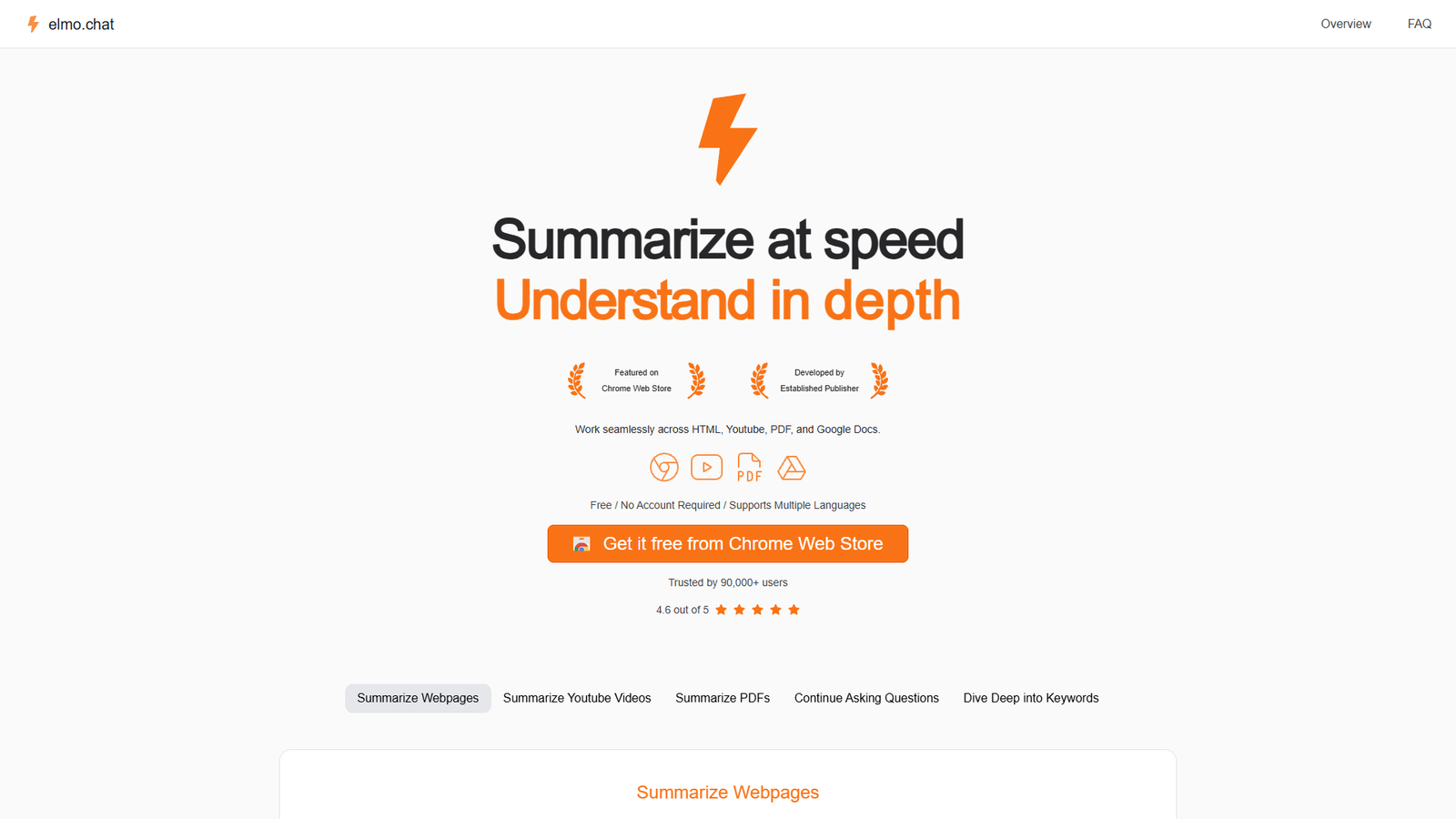 Elmo Chat — интерфейс нейросети Elmo Chat — интерфейс нейросети