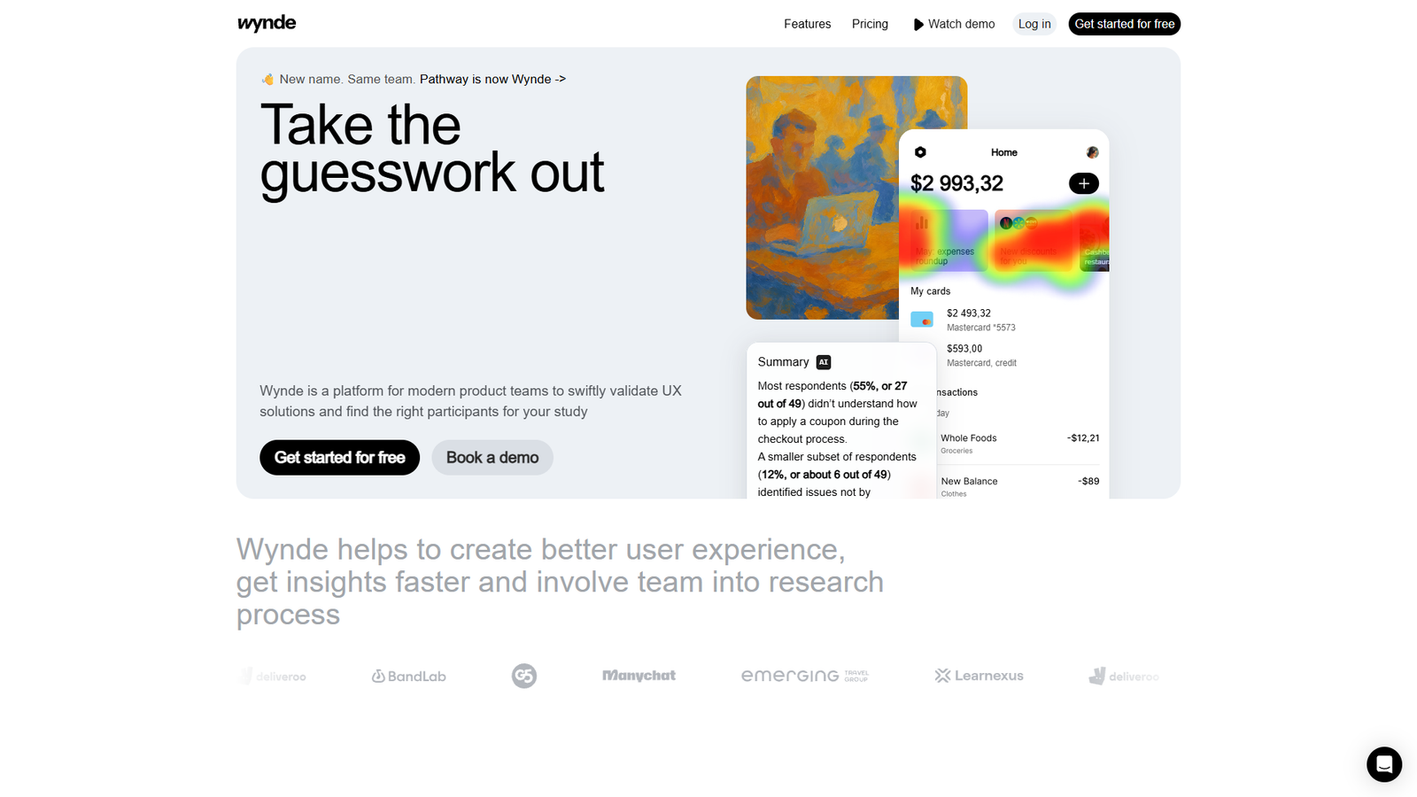 Wynde — интерфейс нейросети Wynde — интерфейс нейросети