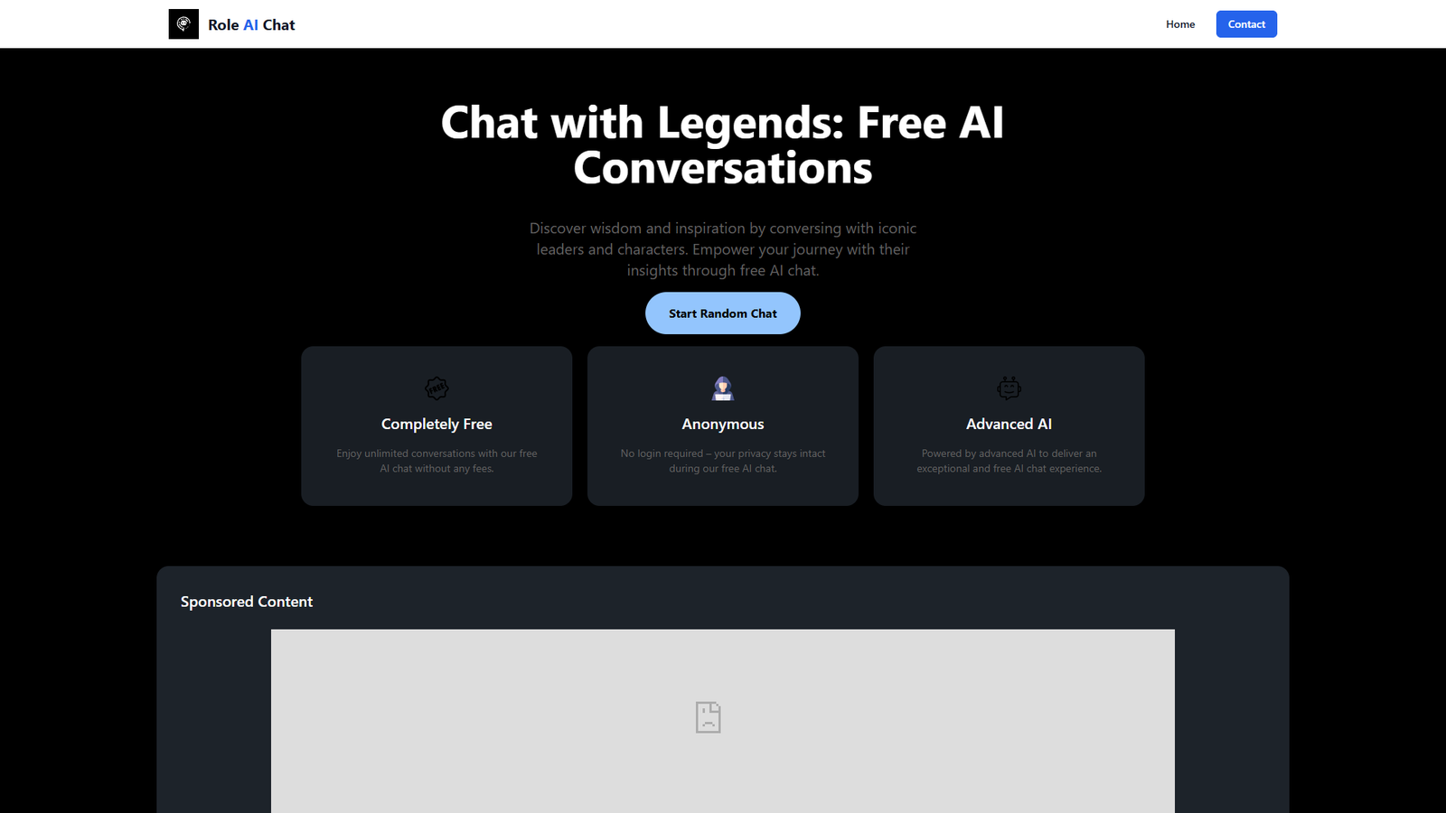 RoleAI Chat — интерфейс нейросети RoleAI Chat — интерфейс нейросети