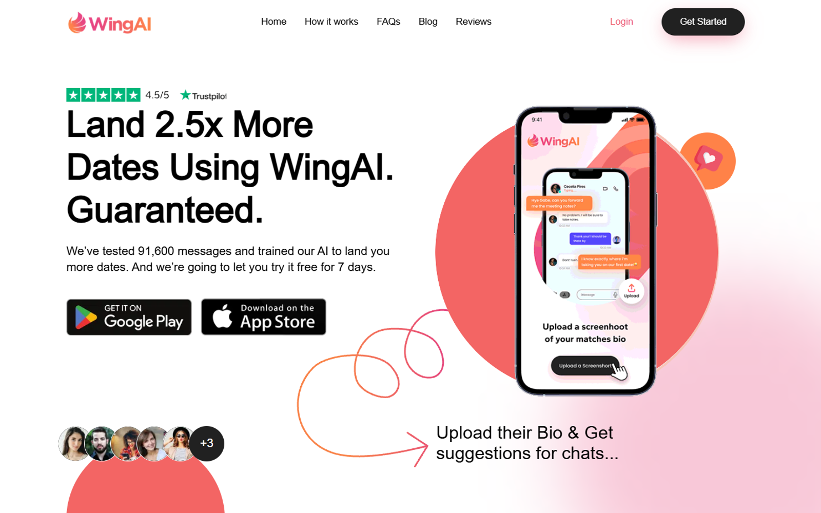 Wing AI — интерфейс нейросети Wing AI — интерфейс нейросети