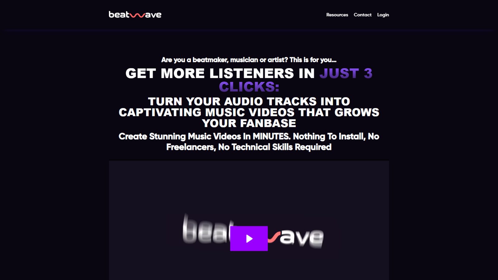 Beatwave нейросеть Главная страница
