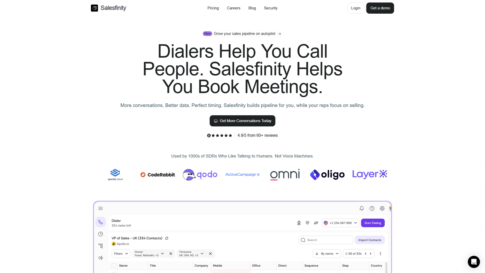Salesfinity AI — интерфейс нейросети Salesfinity AI — интерфейс нейросети