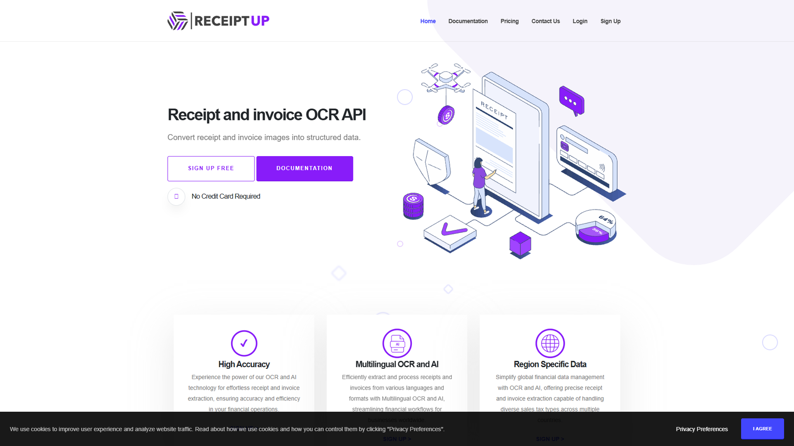 ReceiptUp — интерфейс нейросети ReceiptUp — интерфейс нейросети