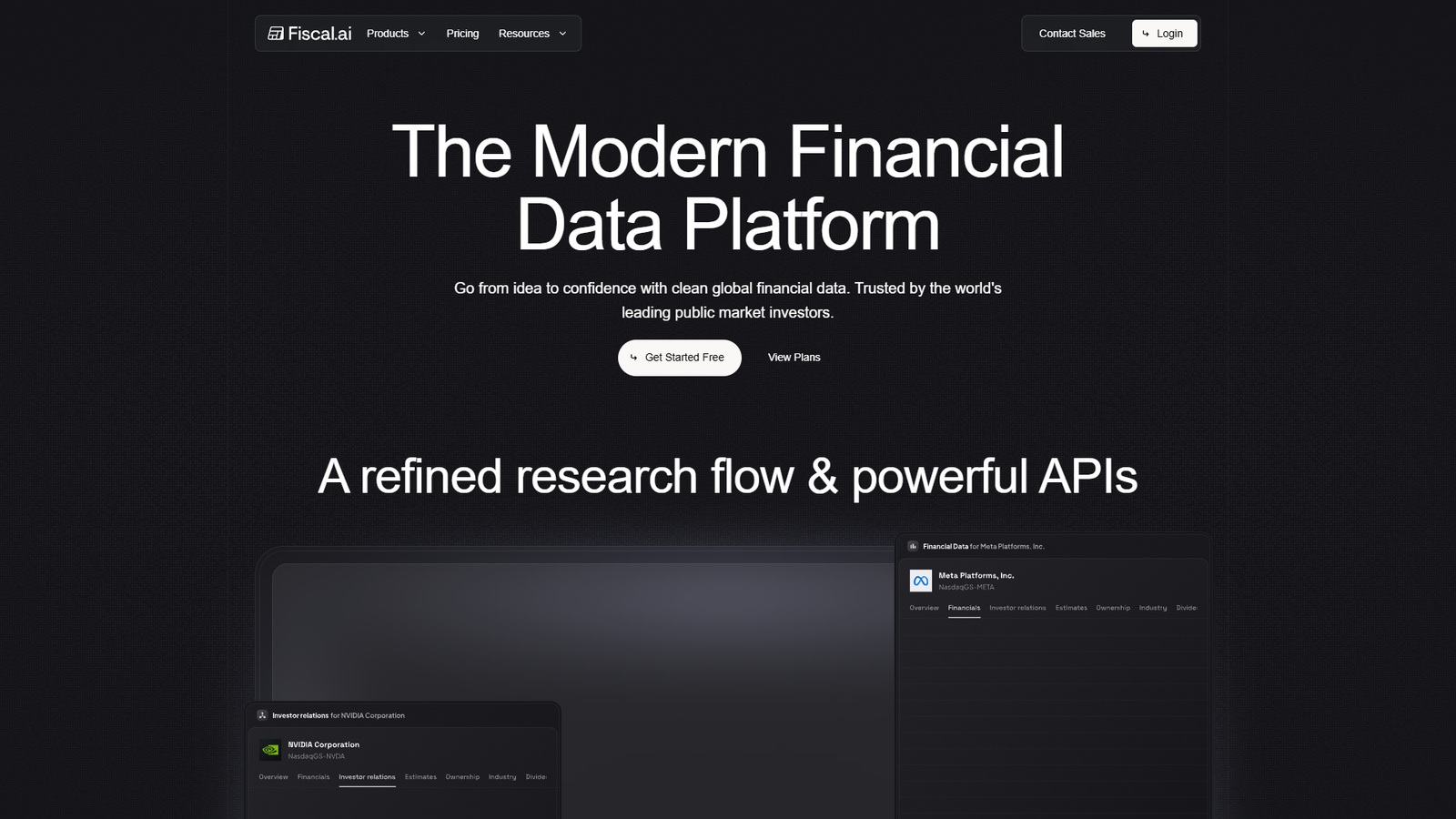 Fiscal.ai — интерфейс нейросети Fiscal.ai — интерфейс нейросети