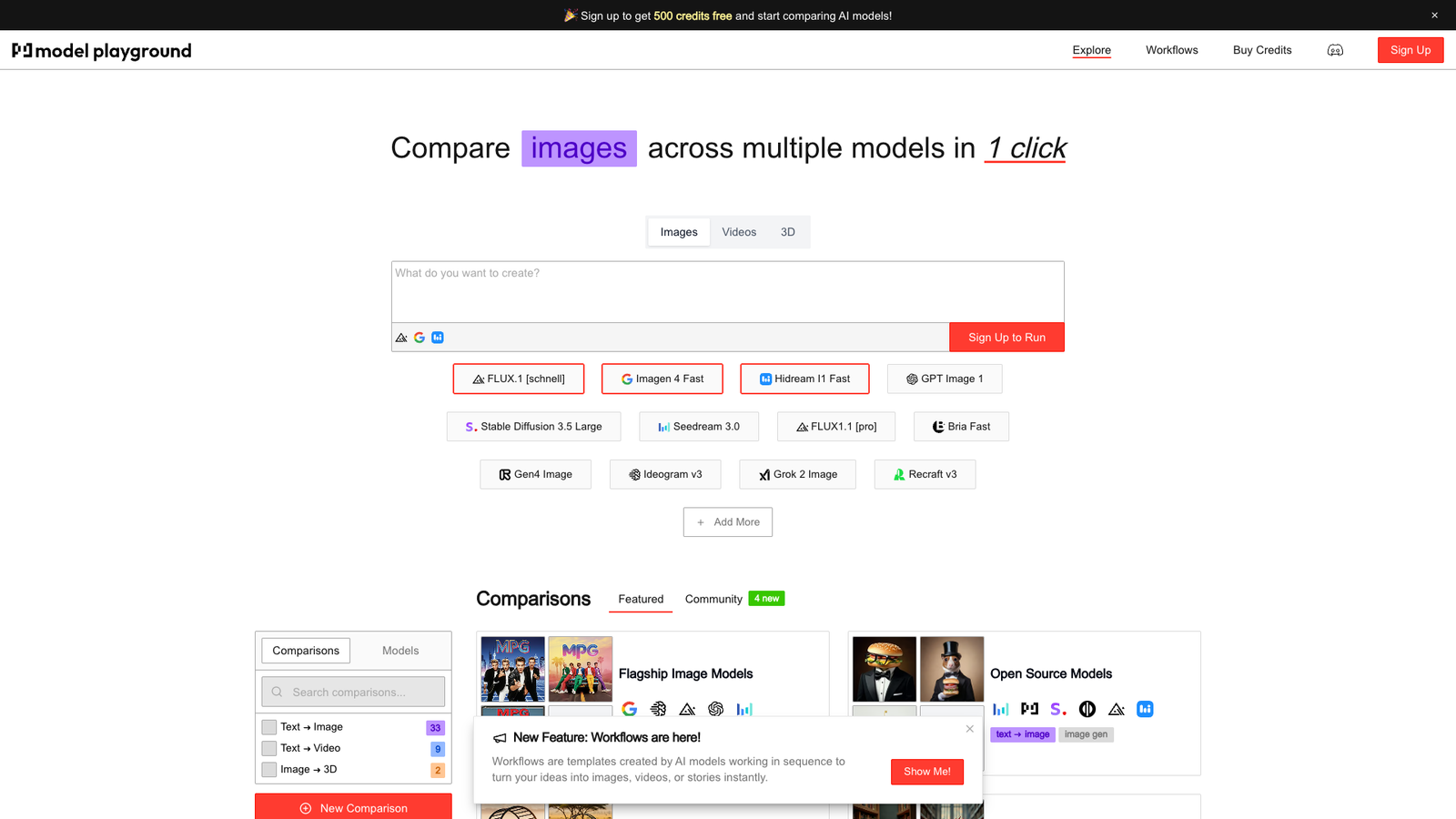 Model Playground AI — интерфейс нейросети Model Playground AI — интерфейс нейросети