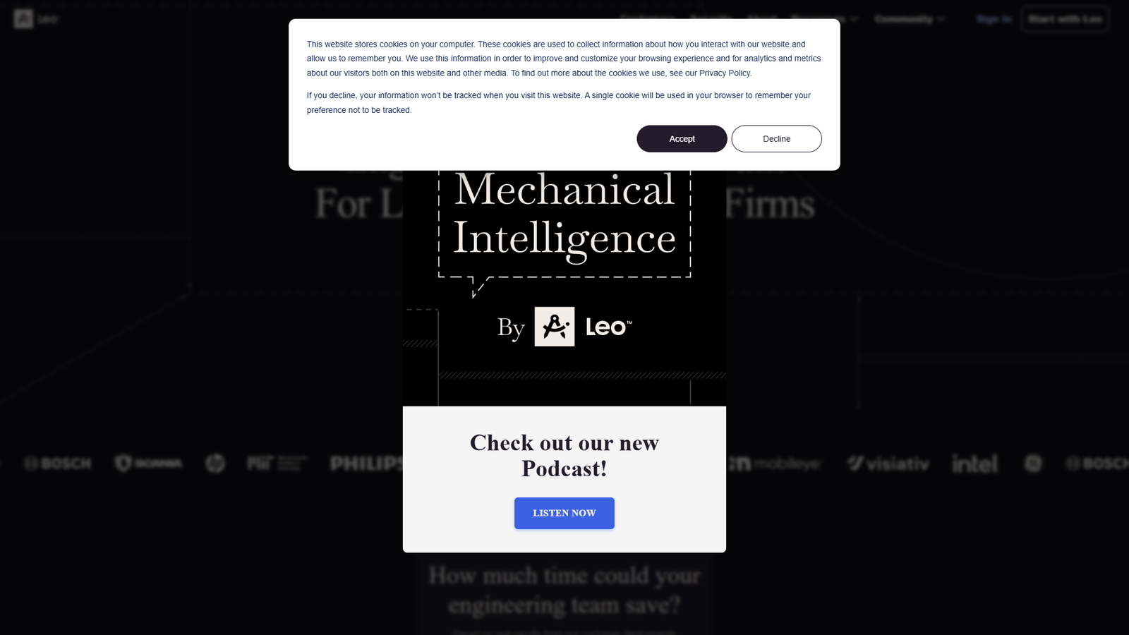 Leo AI — Mechanical Engineering Copilot — интерфейс нейросети Leo AI — Mechanical Engineering Copilot — интерфейс нейросети