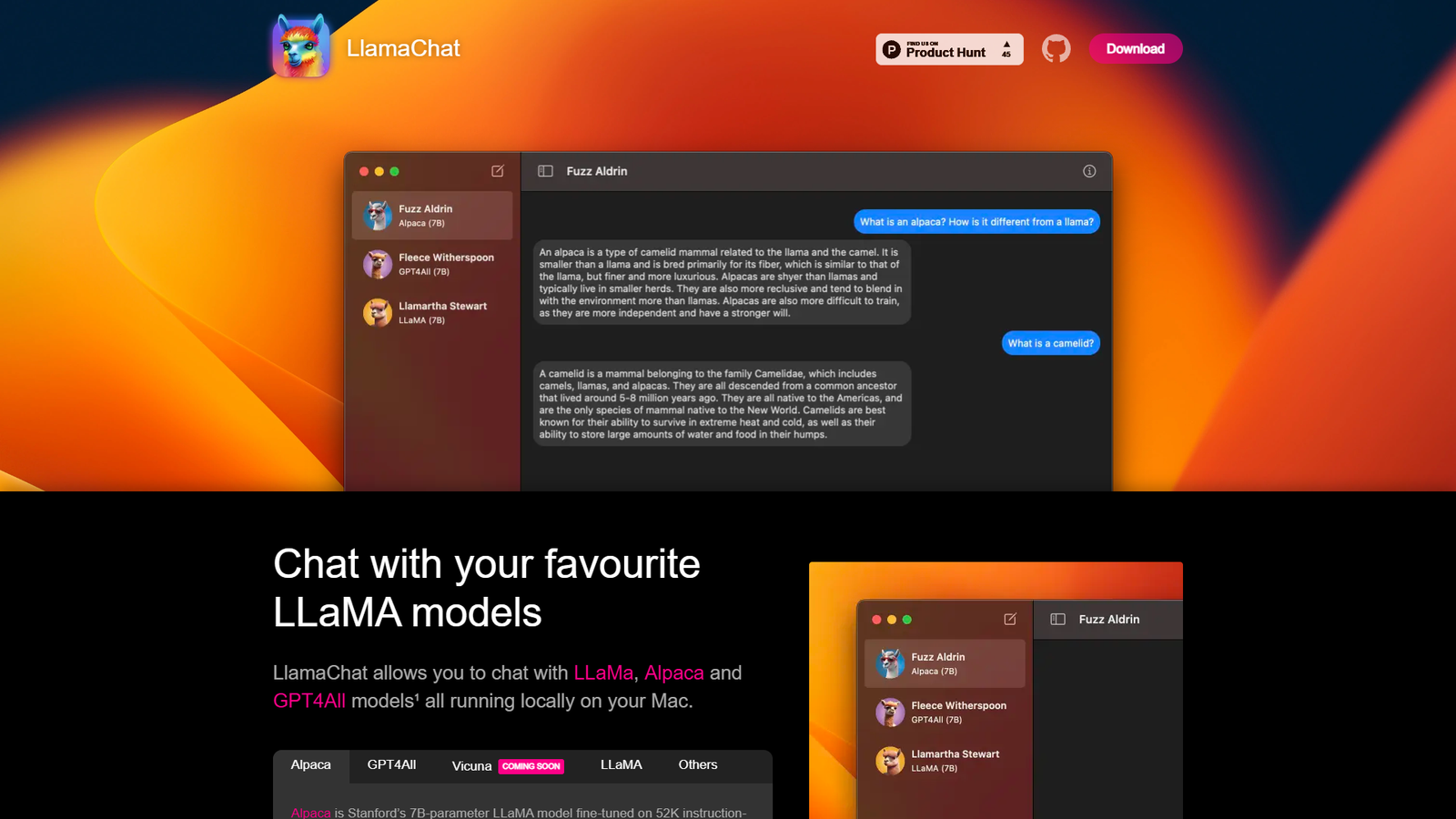 LlamaChat — интерфейс нейросети LlamaChat — интерфейс нейросети