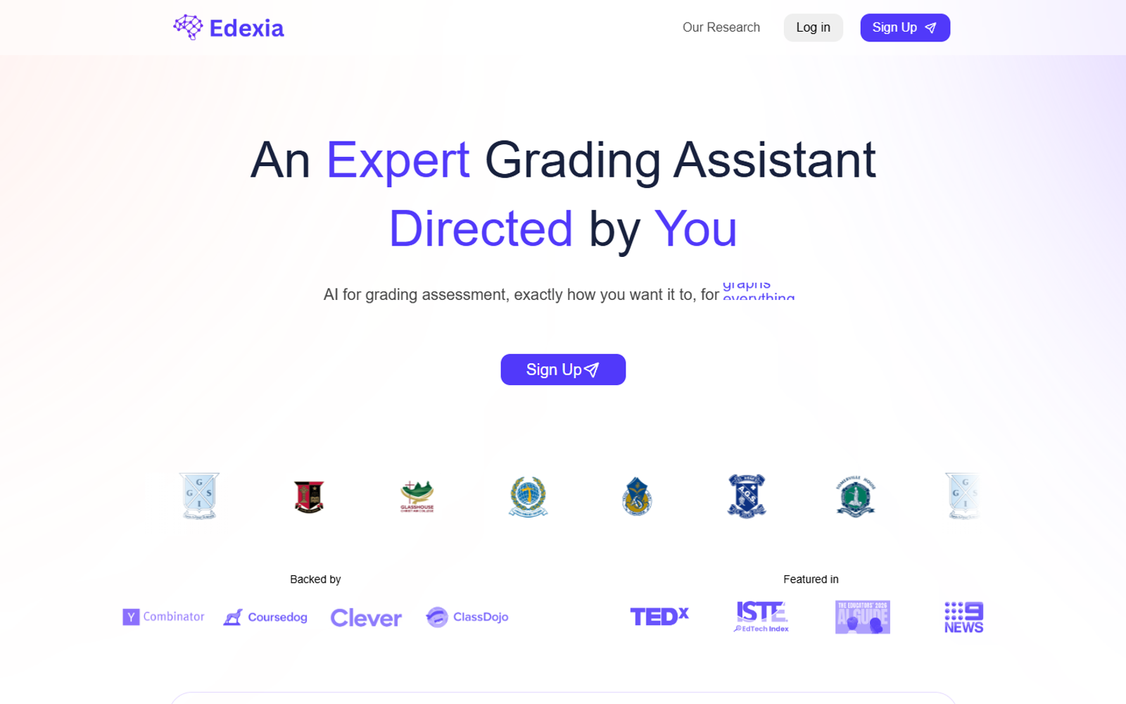 Edexia — интерфейс нейросети Edexia — интерфейс нейросети