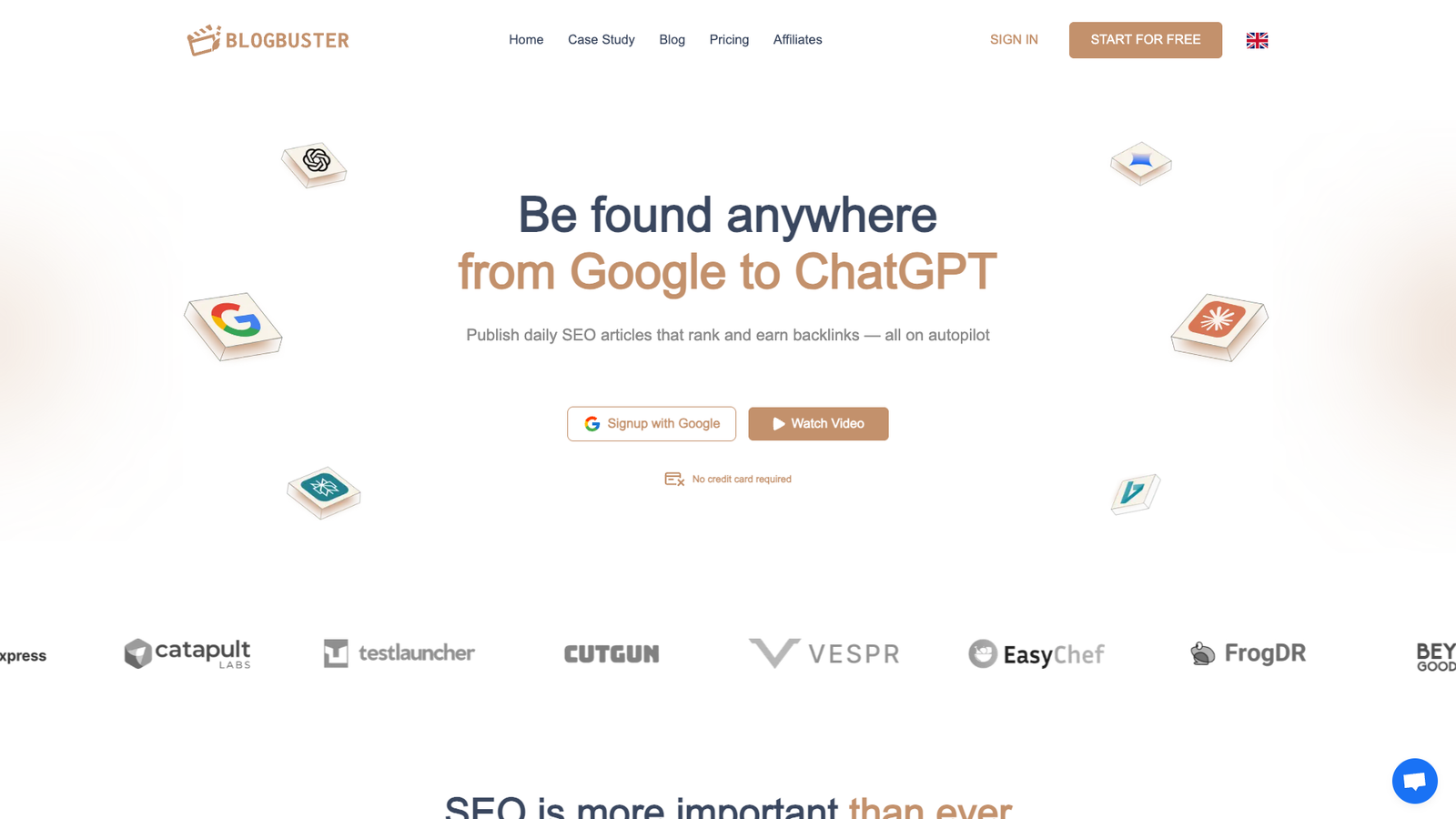 BlogBuster — интерфейс нейросети BlogBuster — интерфейс нейросети