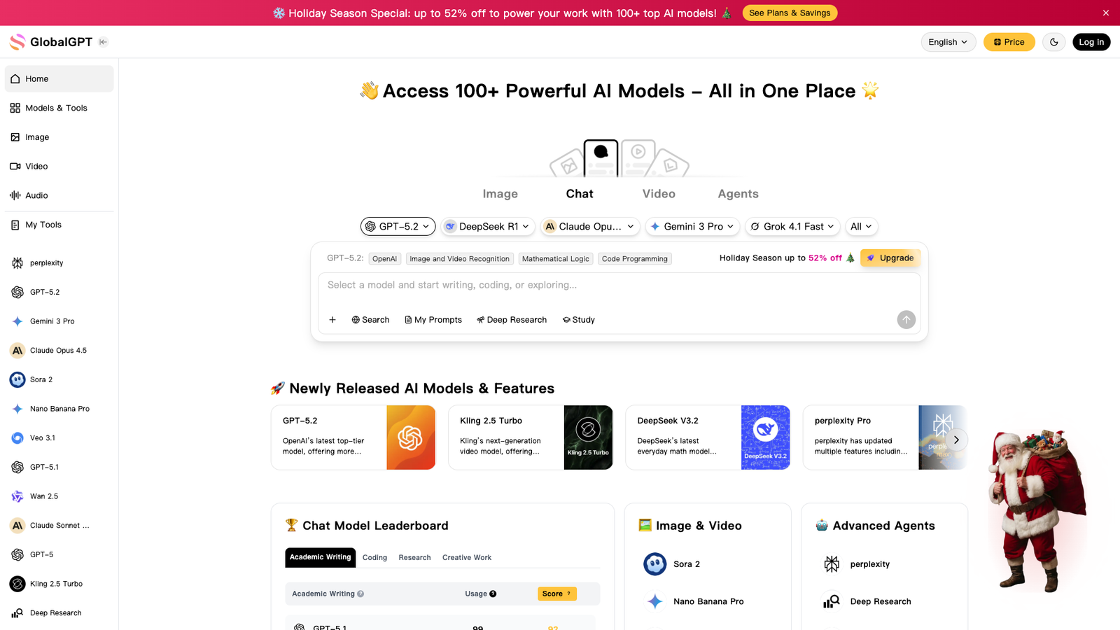 GlobalGPT — интерфейс нейросети GlobalGPT — интерфейс нейросети