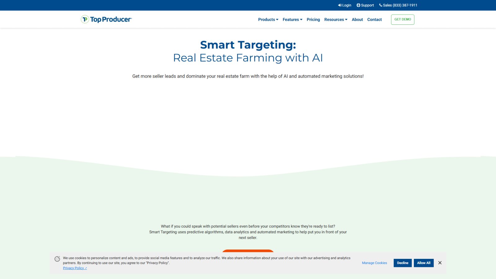 Smart Targeting нейросеть Главная страница
