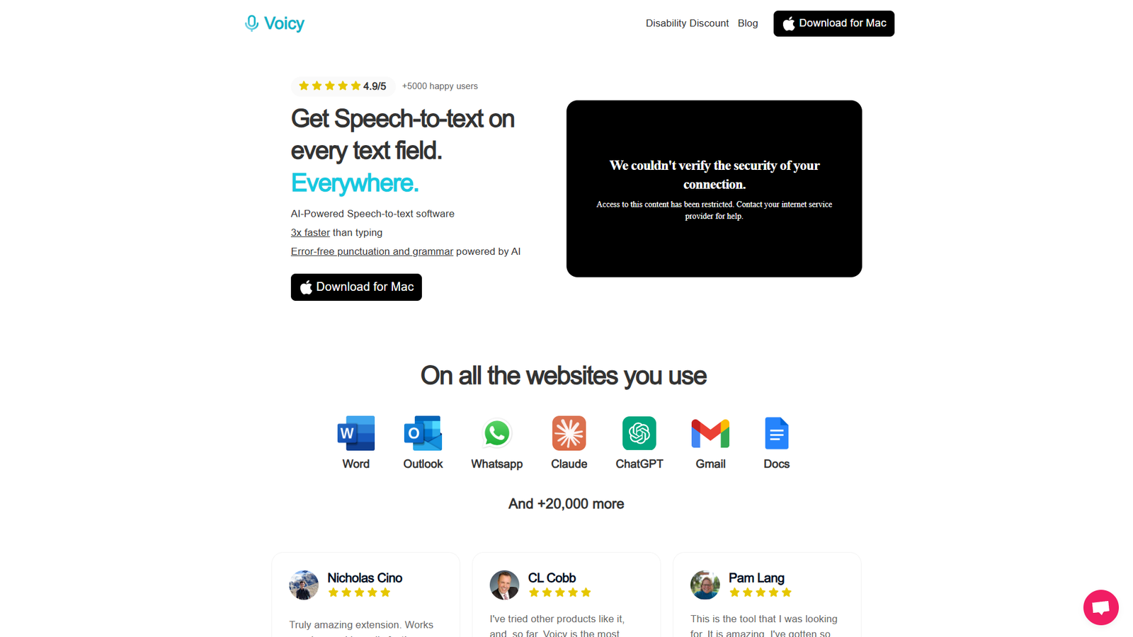 Voicy — AI Speech-to-Text — интерфейс нейросети Voicy — AI Speech-to-Text — интерфейс нейросети
