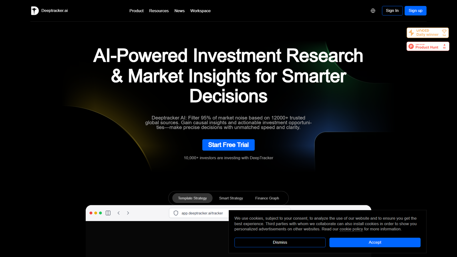 DeepTracker AI — интерфейс нейросети DeepTracker AI — интерфейс нейросети