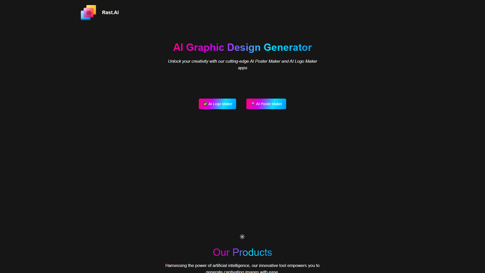 Rast.AI — интерфейс нейросети Rast.AI — интерфейс нейросети