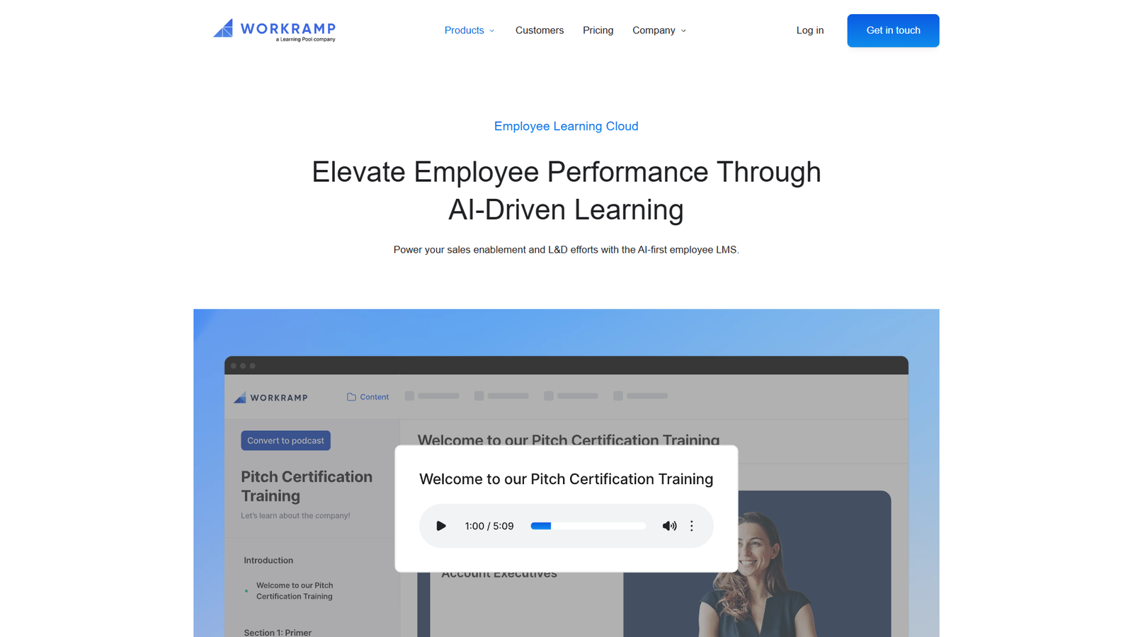 WorkRamp AI-Powered LMS — интерфейс нейросети WorkRamp AI-Powered LMS — интерфейс нейросети