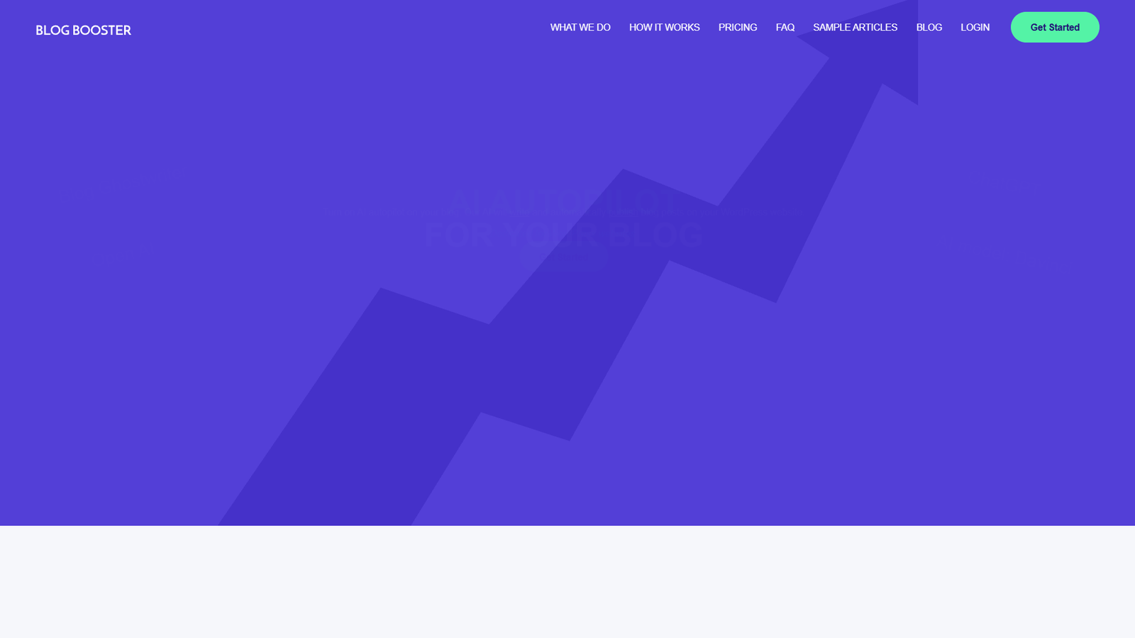 BLOGBOOSTER.ai — интерфейс нейросети BLOGBOOSTER.ai — интерфейс нейросети