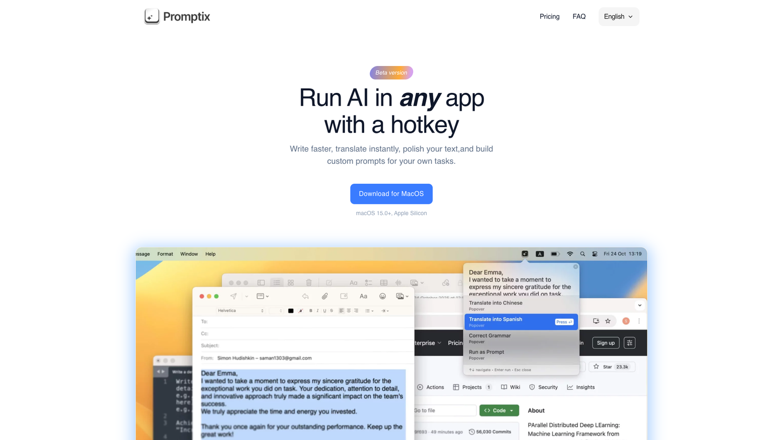Promptix — интерфейс нейросети Promptix — интерфейс нейросети