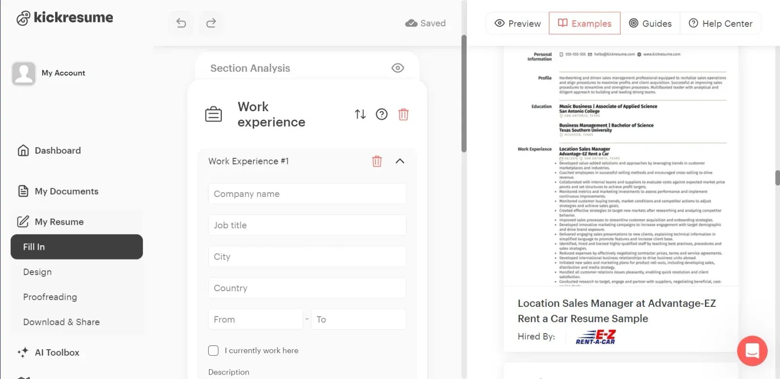 Kickresume Создание резюме Kickresume Создание резюме