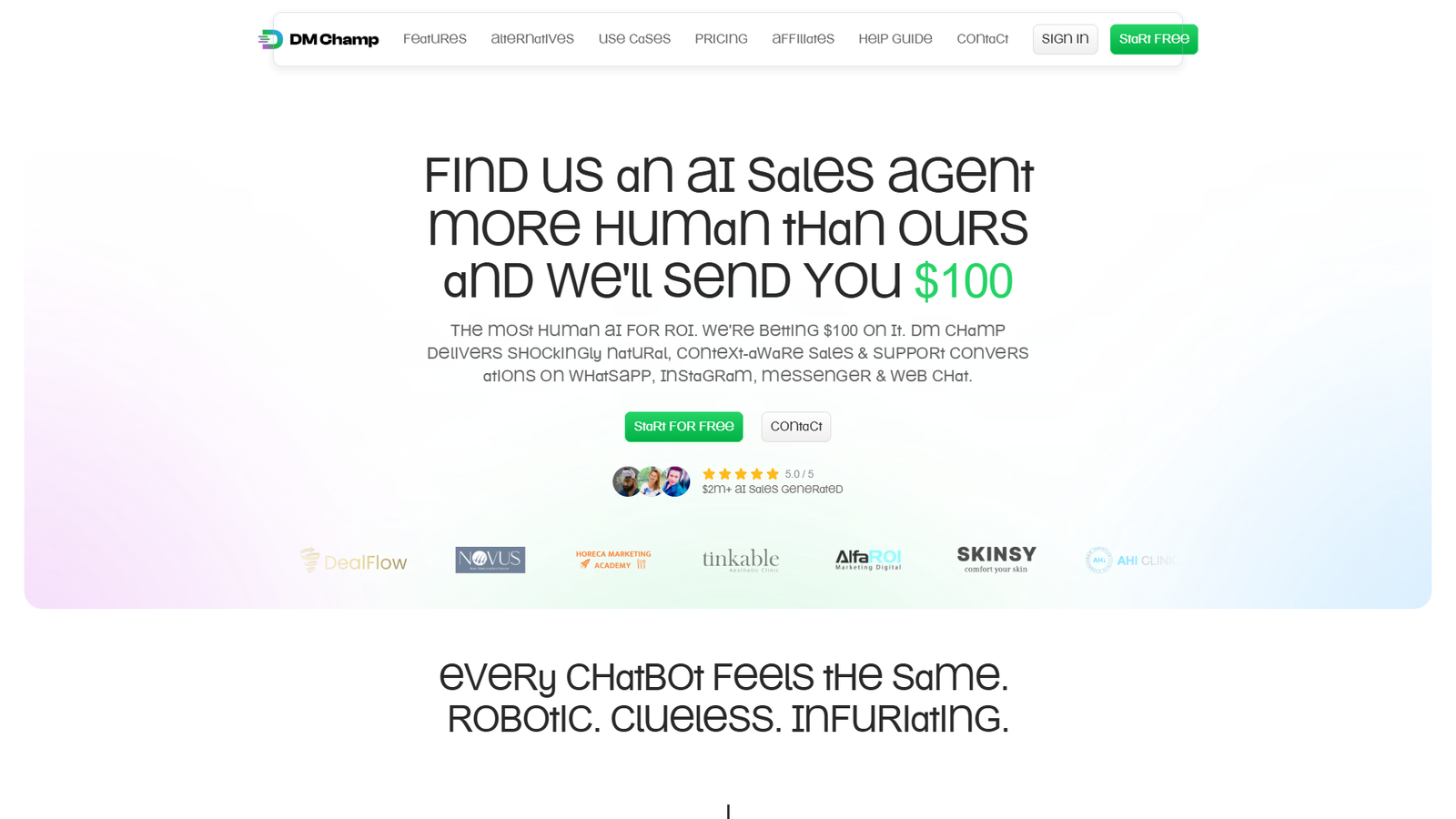 DM Champ — интерфейс нейросети DM Champ — интерфейс нейросети