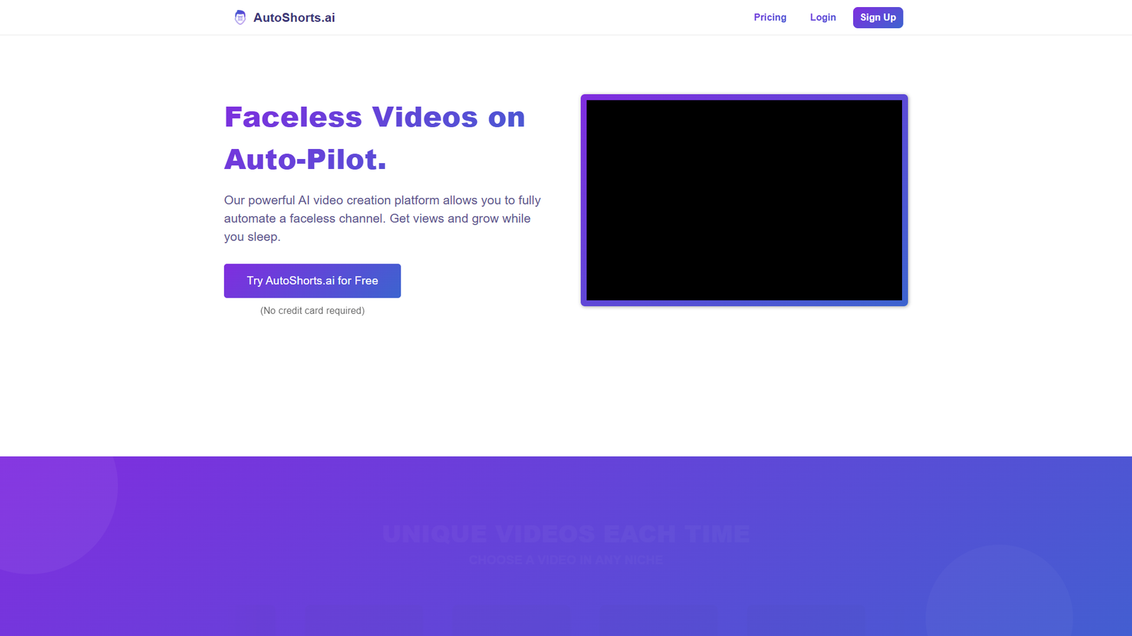 AutoShorts.ai — интерфейс нейросети AutoShorts.ai — интерфейс нейросети