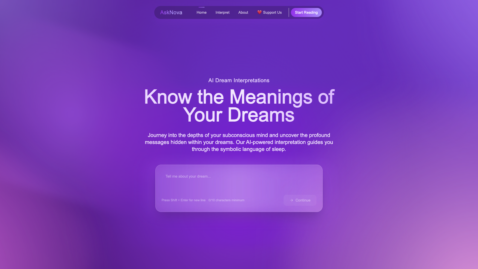 AskNova Dream Interpretation image AskNova Dream Interpretation image