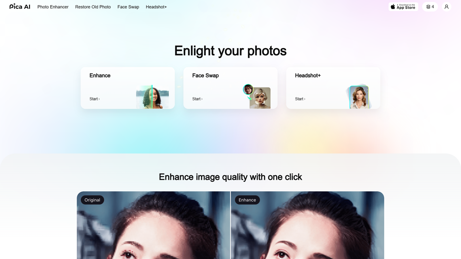 Pica AI — интерфейс нейросети Pica AI — интерфейс нейросети