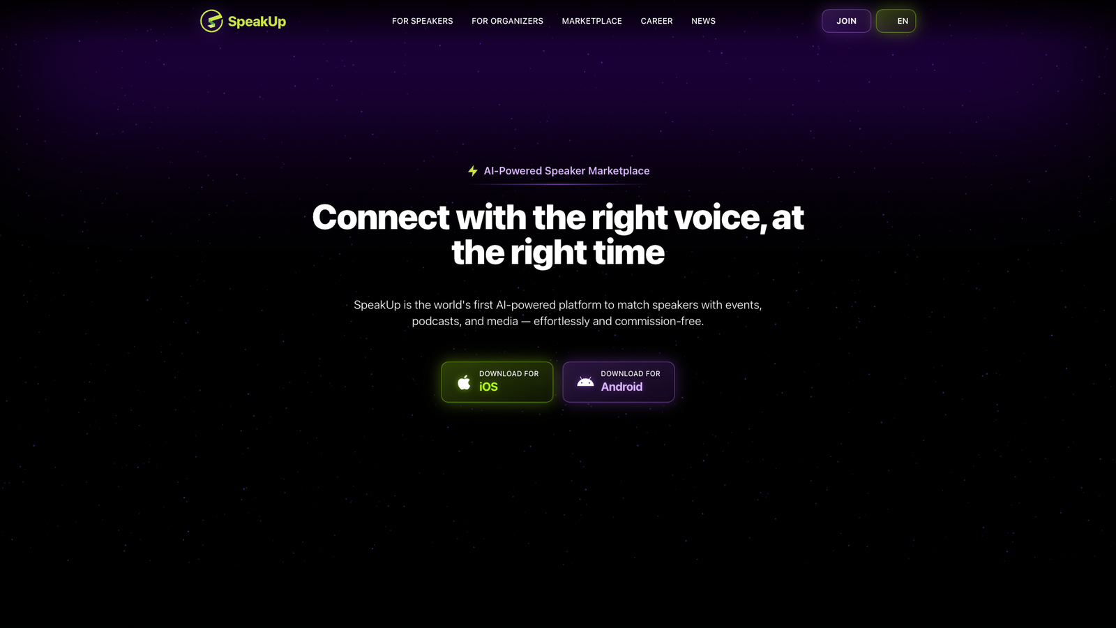 SpeakUp — интерфейс нейросети SpeakUp — интерфейс нейросети