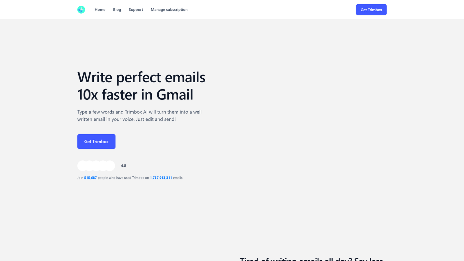 Trimbox AI Assistant — интерфейс нейросети Trimbox AI Assistant — интерфейс нейросети
