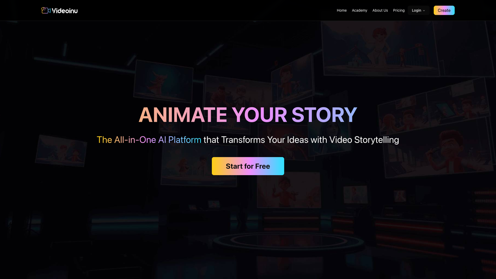 Videoinu — интерфейс нейросети Videoinu — интерфейс нейросети