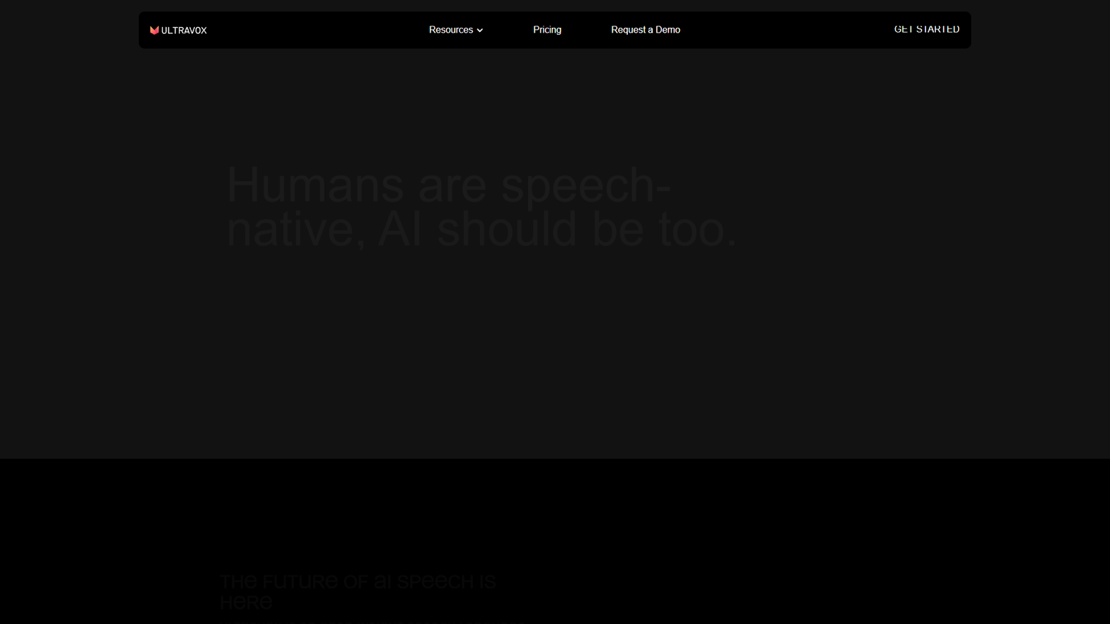 Ultravox.ai — интерфейс нейросети Ultravox.ai — интерфейс нейросети