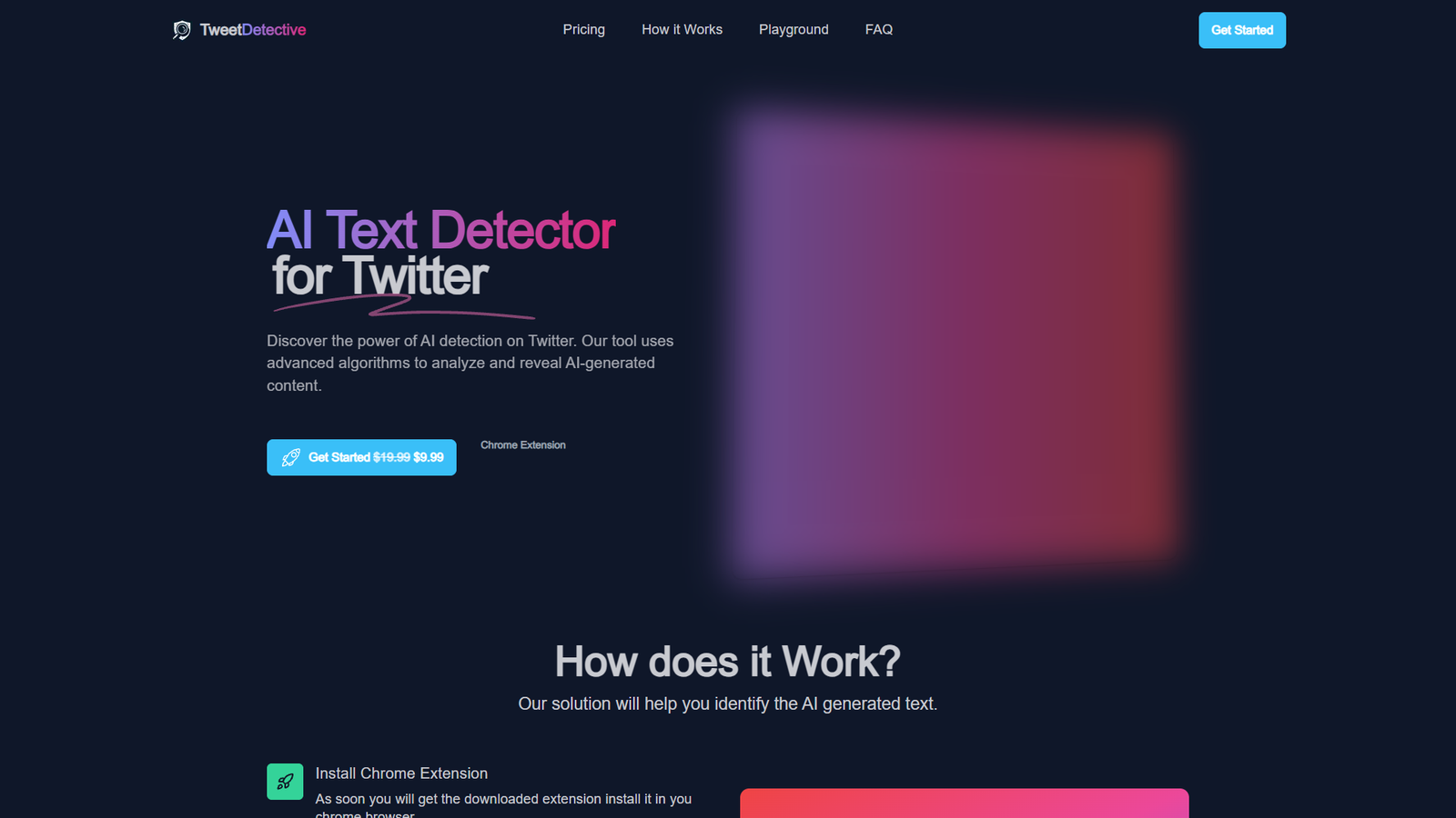 TweetDetective — интерфейс нейросети TweetDetective — интерфейс нейросети