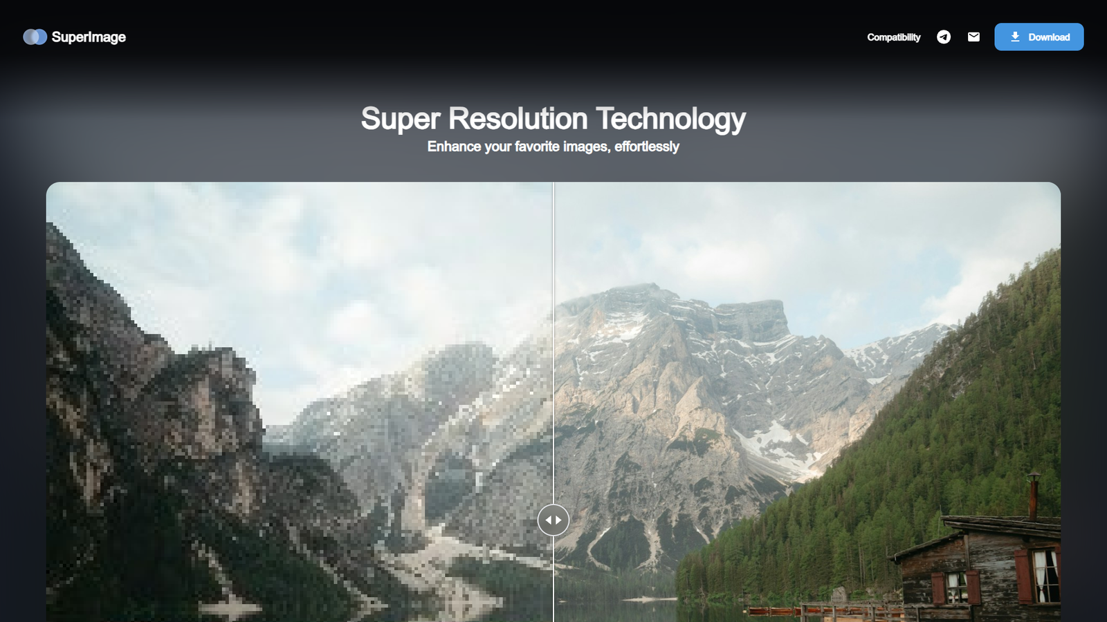 SuperImage — интерфейс нейросети SuperImage — интерфейс нейросети