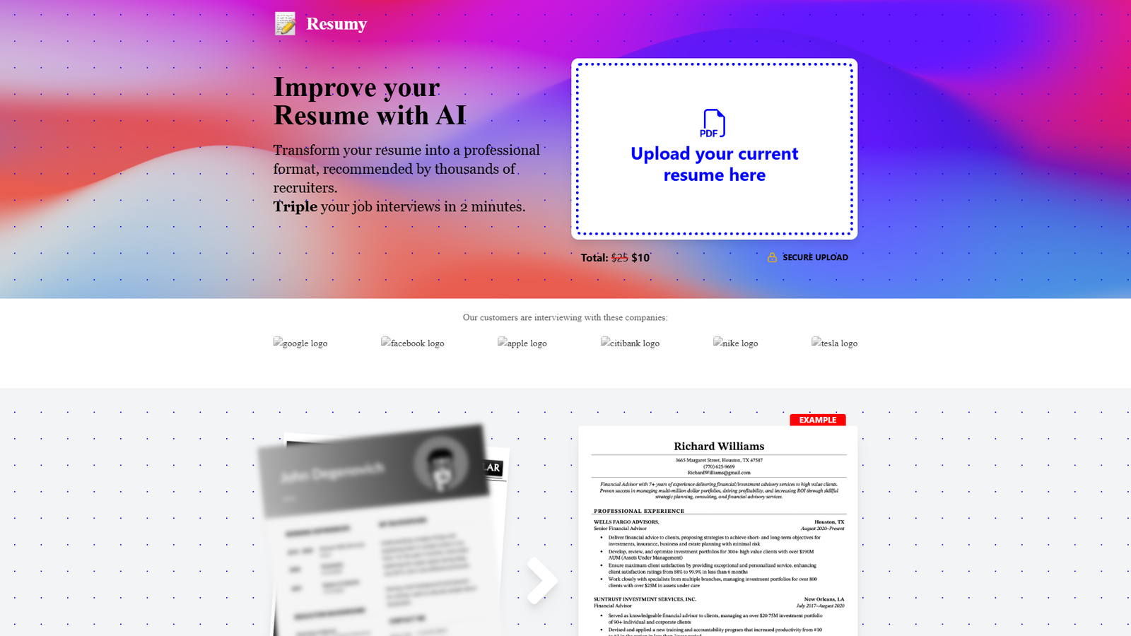 Resumy — интерфейс нейросети Resumy — интерфейс нейросети