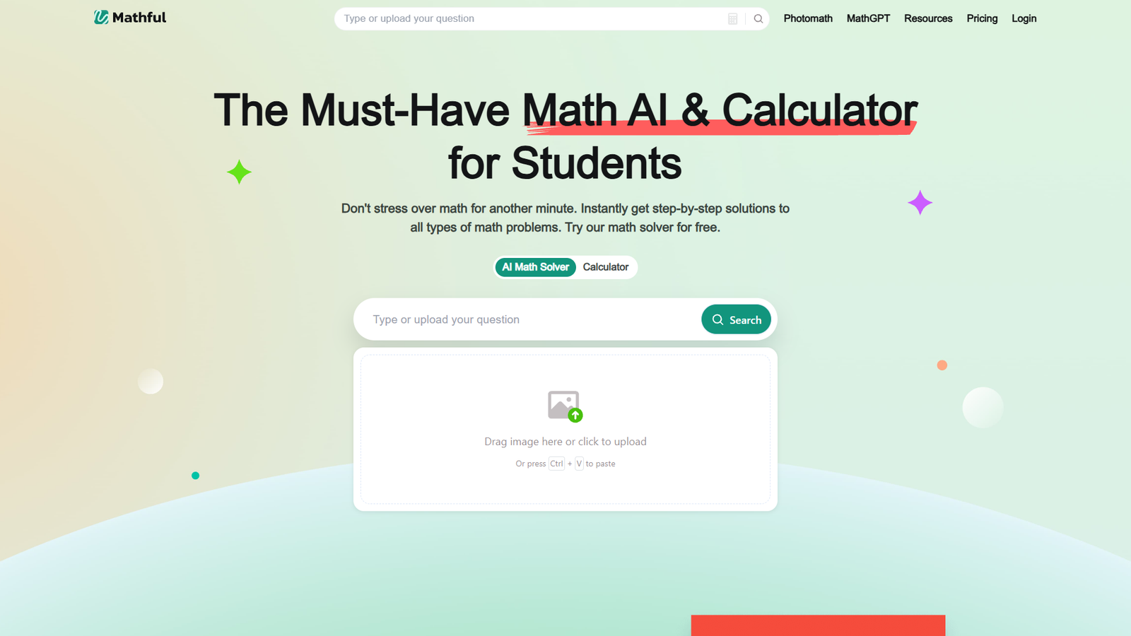 Mathful — интерфейс нейросети Mathful — интерфейс нейросети