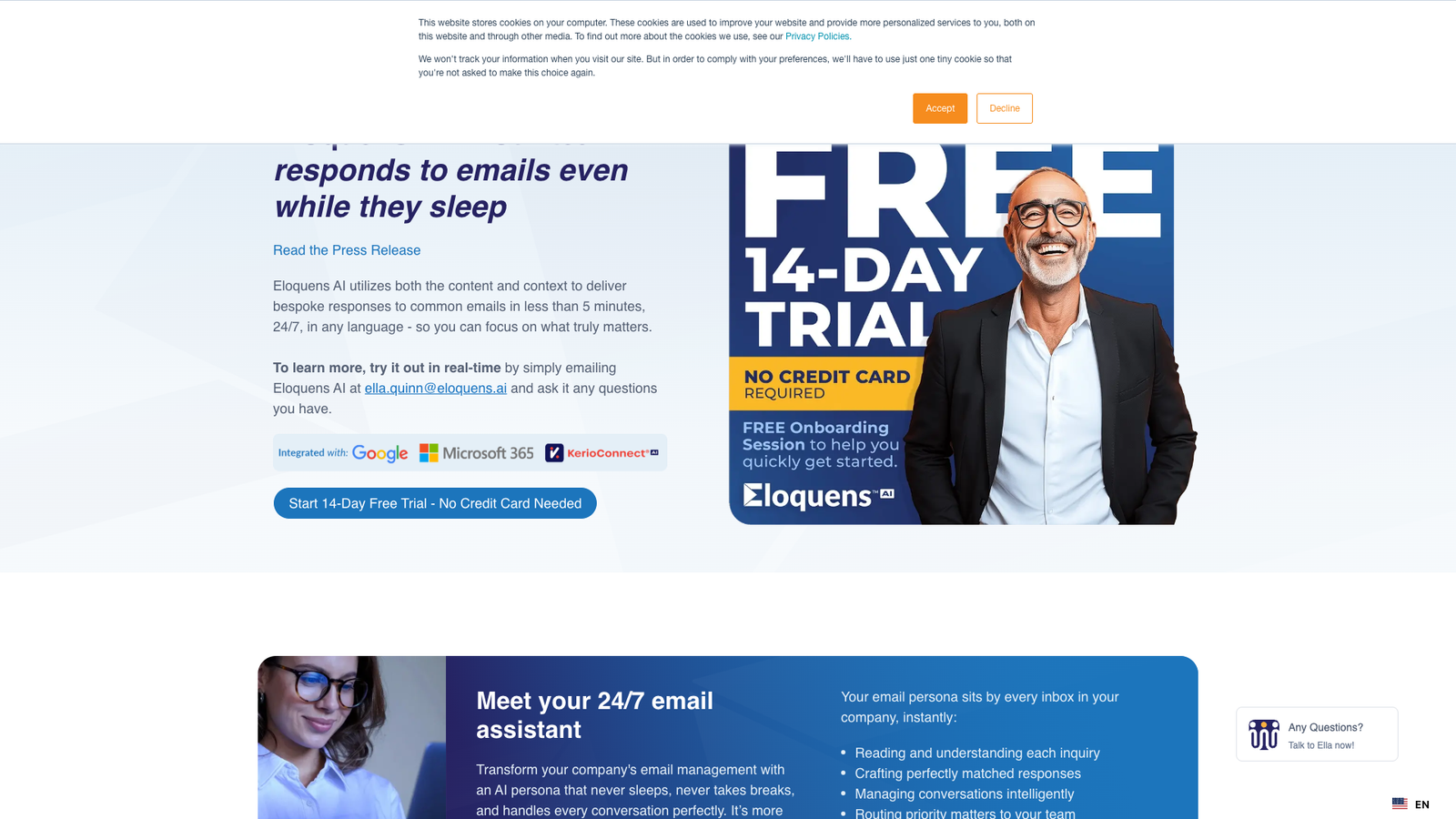 Eloquens AI — интерфейс нейросети Eloquens AI — интерфейс нейросети