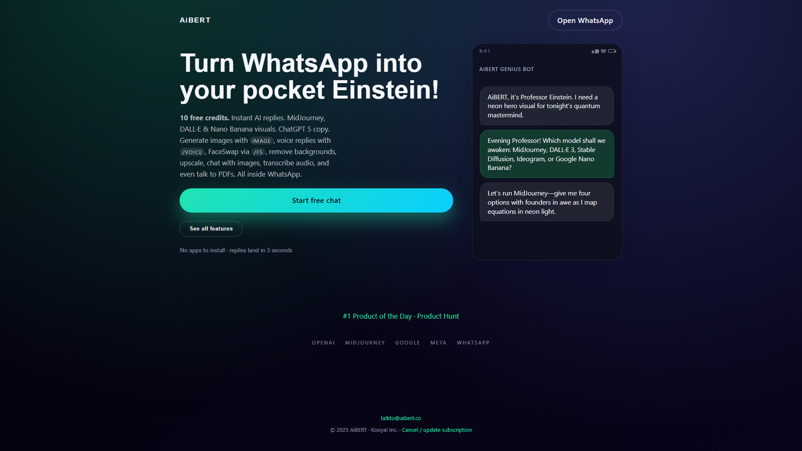 AiBERT — интерфейс нейросети AiBERT — интерфейс нейросети