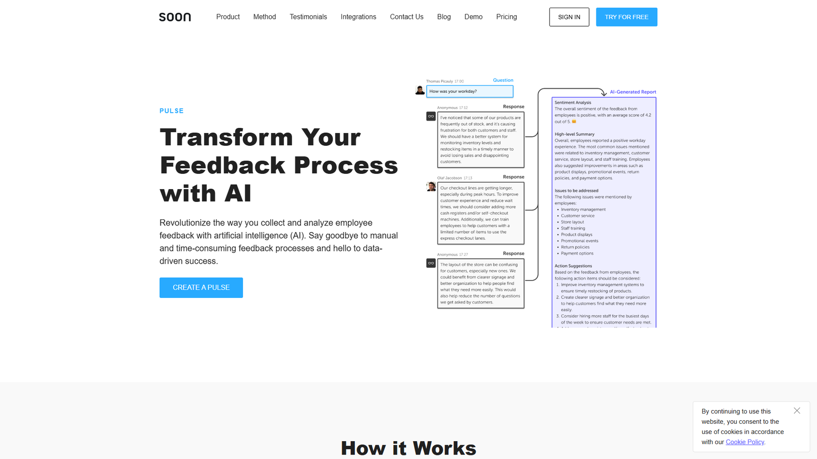Soon Pulse — интерфейс нейросети Soon Pulse — интерфейс нейросети