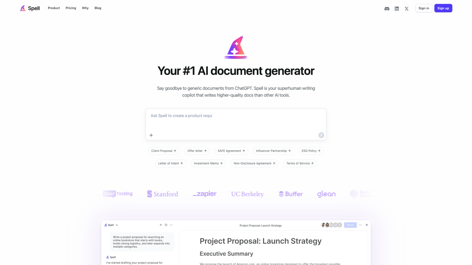 Spell AI — интерфейс нейросети Spell AI — интерфейс нейросети