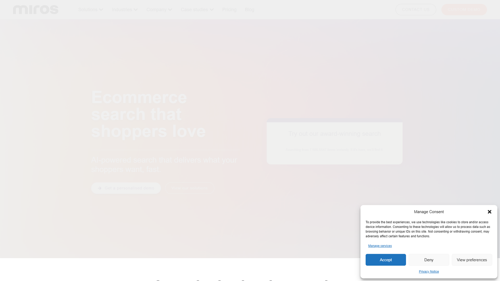 Miros — интерфейс нейросети Miros — интерфейс нейросети