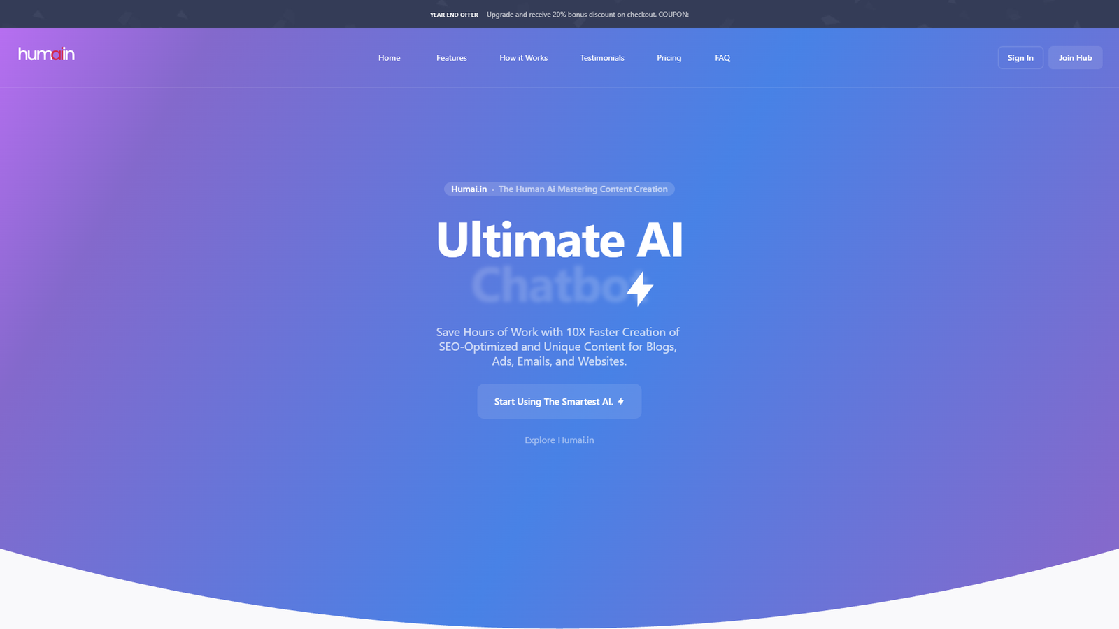 Humai.in — The Human AI — интерфейс нейросети Humai.in — The Human AI — интерфейс нейросети