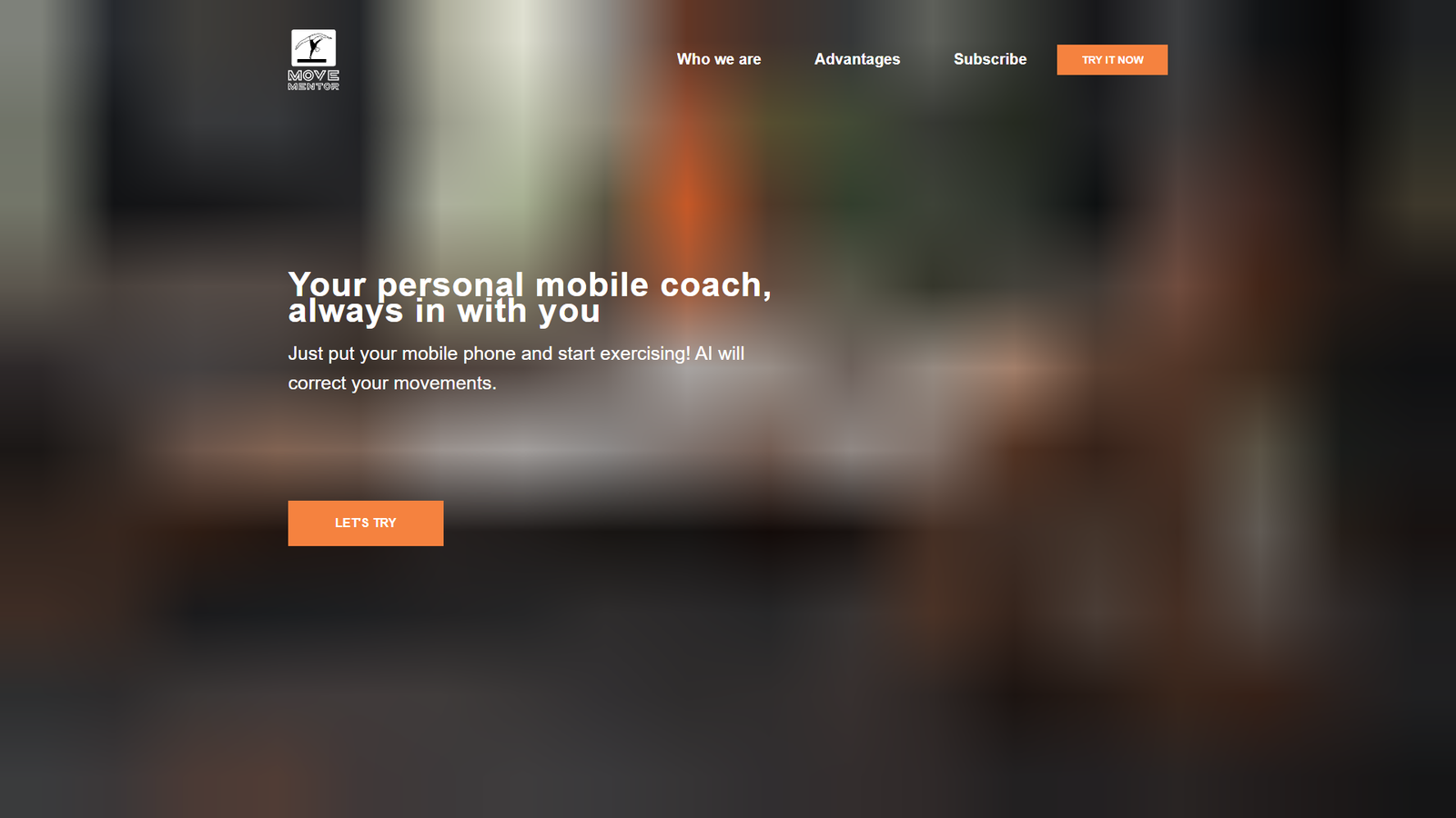 MoveMentor — интерфейс нейросети MoveMentor — интерфейс нейросети