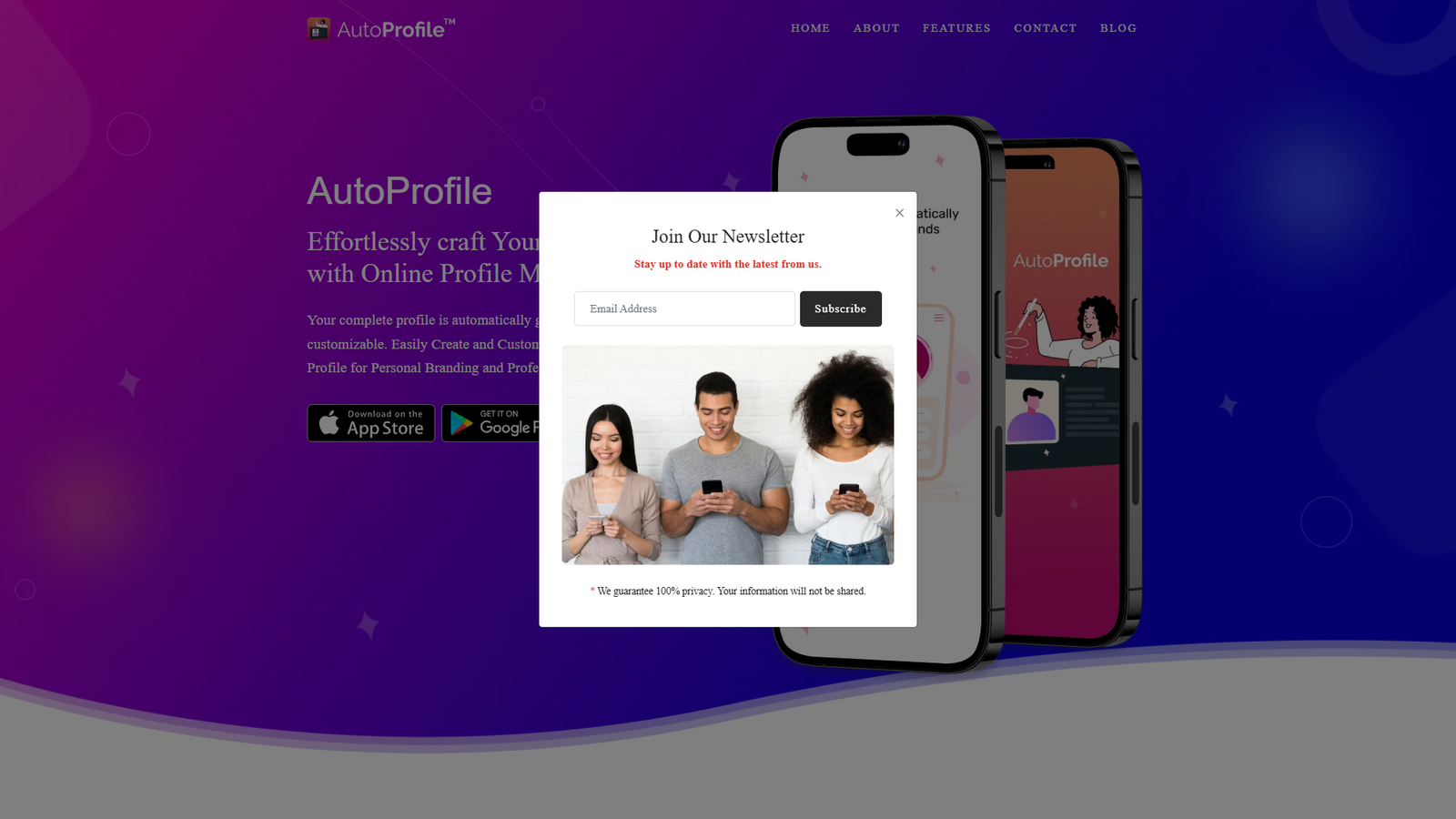 AutoProfile — интерфейс нейросети AutoProfile — интерфейс нейросети
