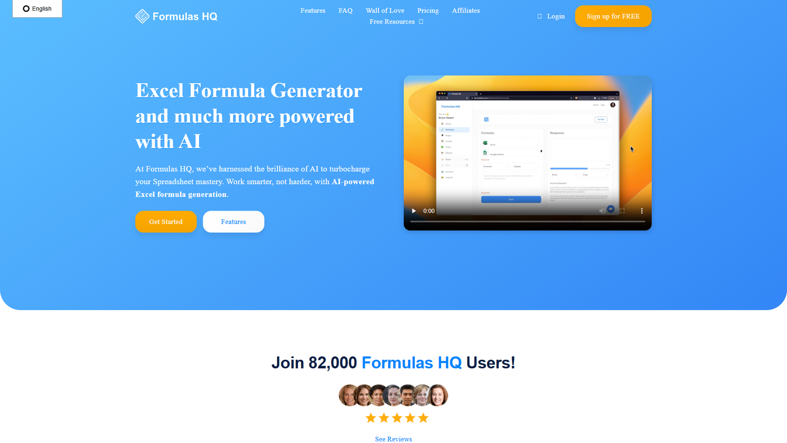 Formulas HQ — интерфейс нейросети Formulas HQ — интерфейс нейросети