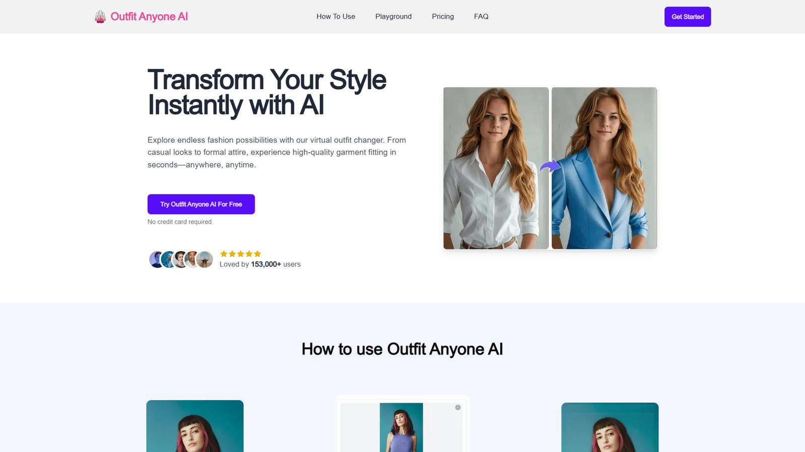 Outfit Anyone AI — интерфейс нейросети Outfit Anyone AI — интерфейс нейросети