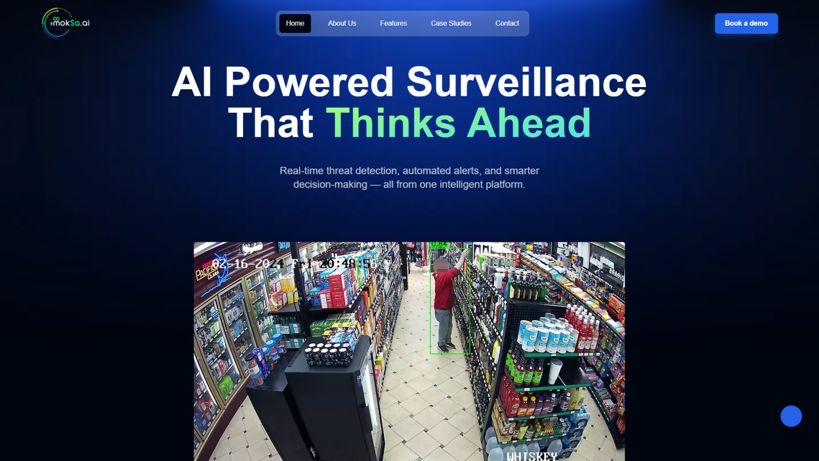 MokSa.AI нейросеть Главная страница
