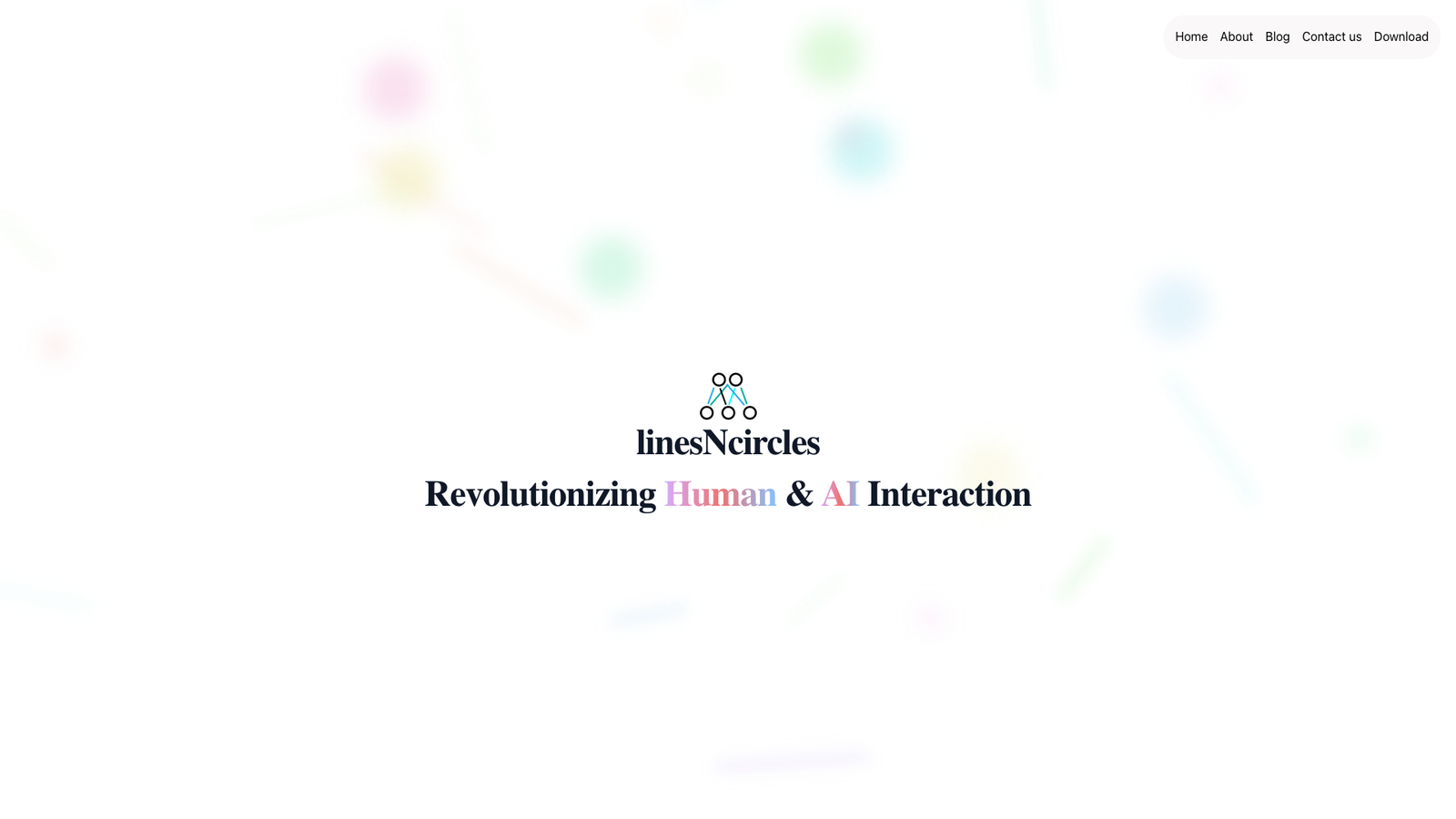 linesNcircles — интерфейс нейросети