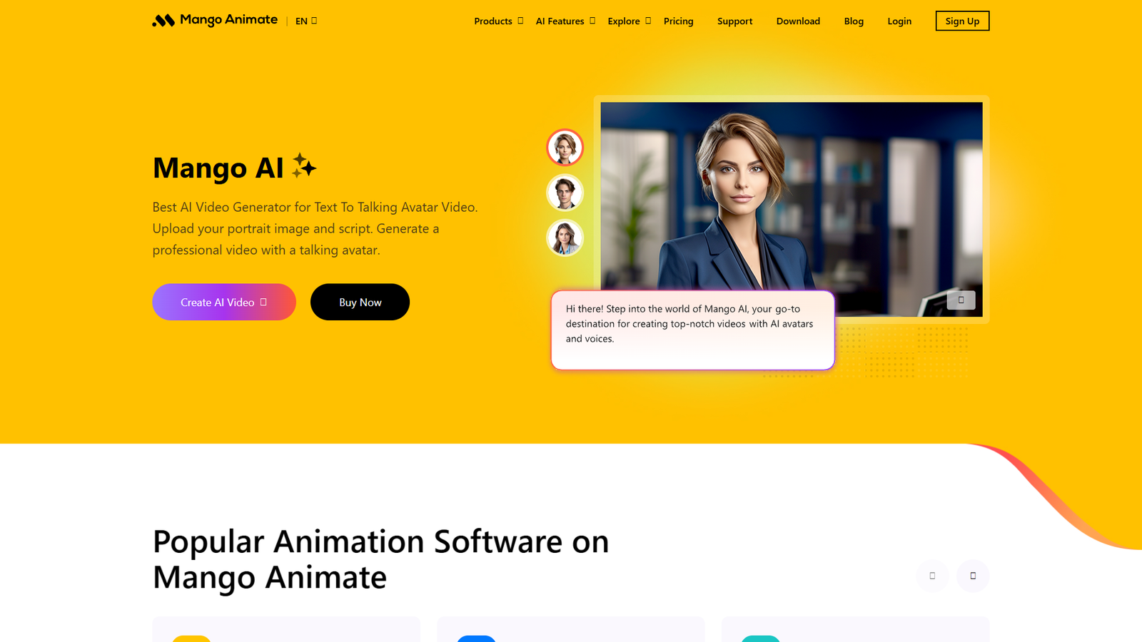 Mango AI — интерфейс нейросети Mango AI — интерфейс нейросети